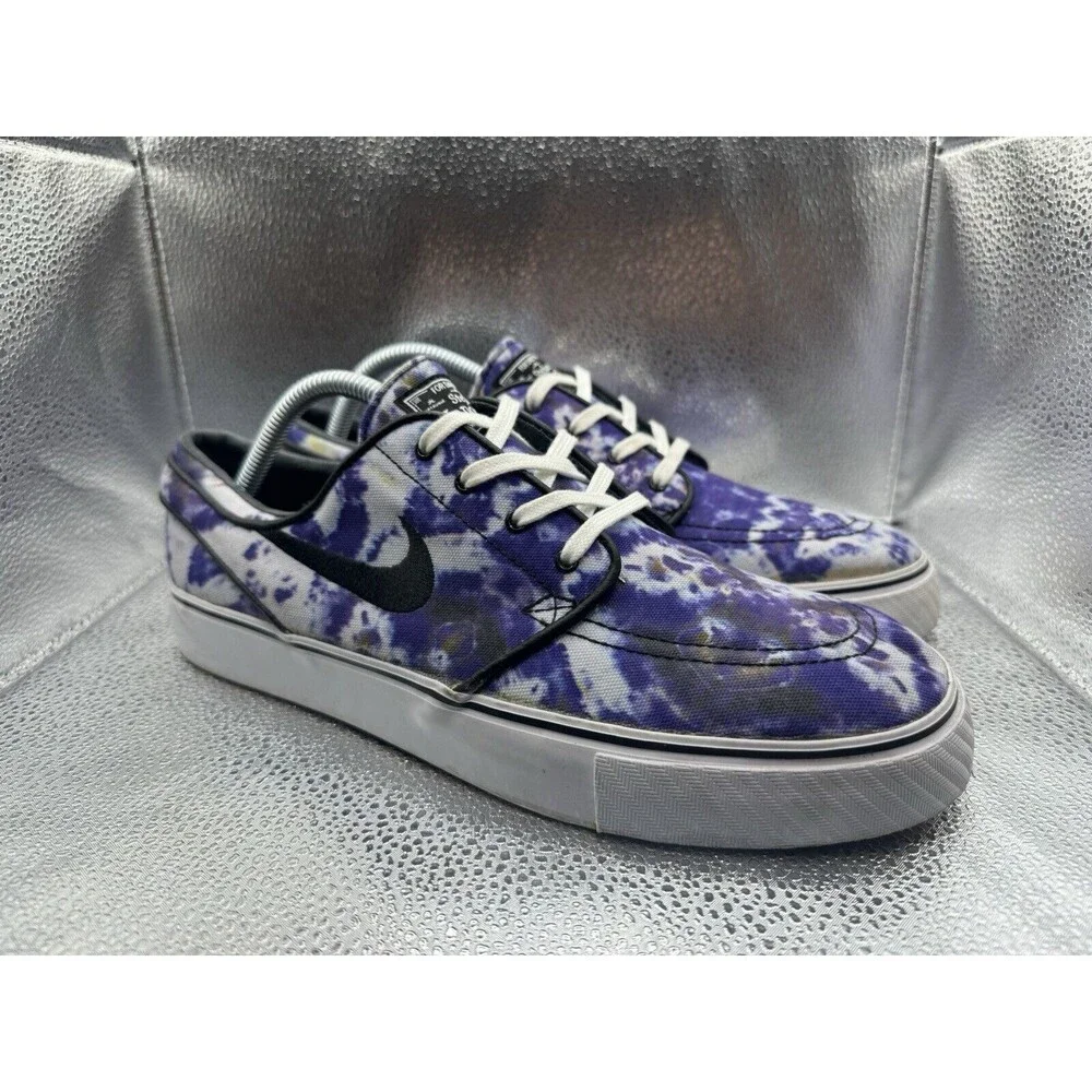 RARE Sz 10‎ - Nike SB Zoom Stefan Janoski PR QS Purple Tie Dye 678472-104